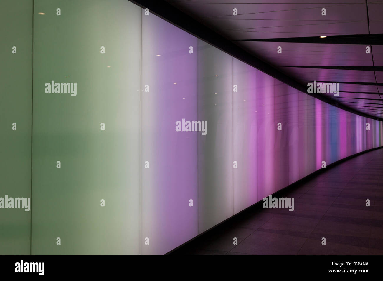 King's Cross tunnel, London, UK Stock Photo