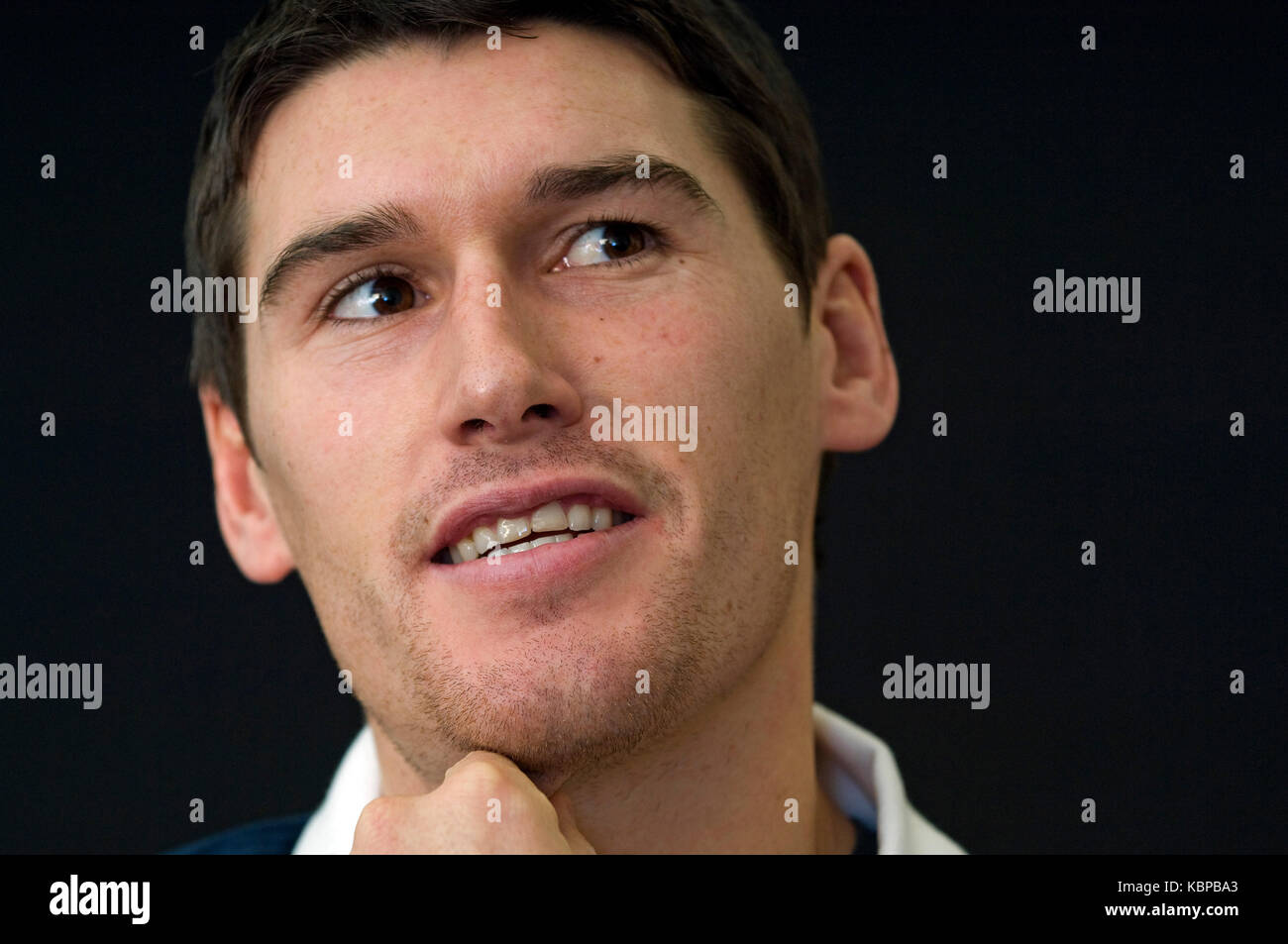 Gareth Barry, premiership football player for West Bromwich Albion Stock Photo