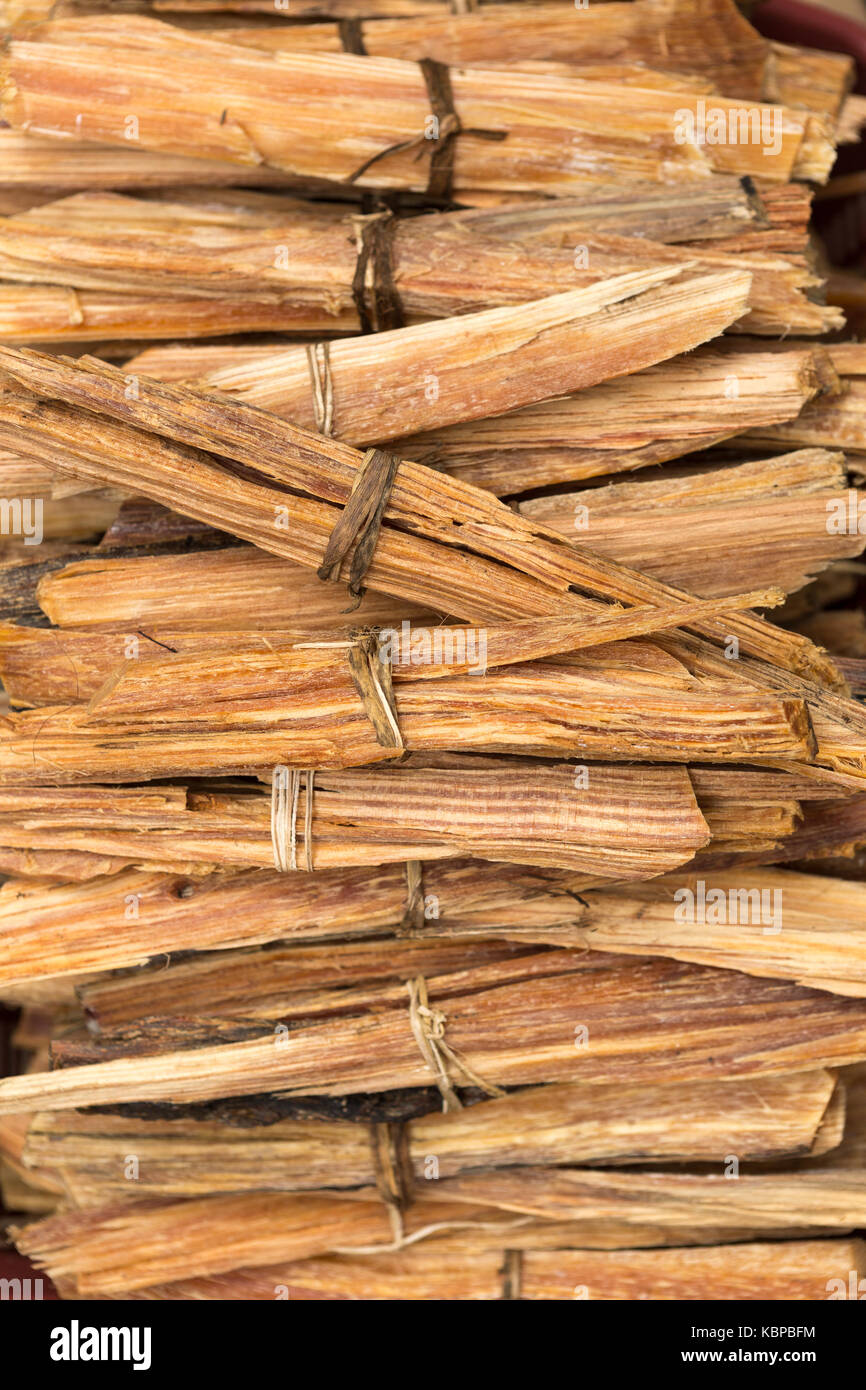 palo santo wood chips of sacred tree used as incense in LAtin America Stock  Photo - Alamy
