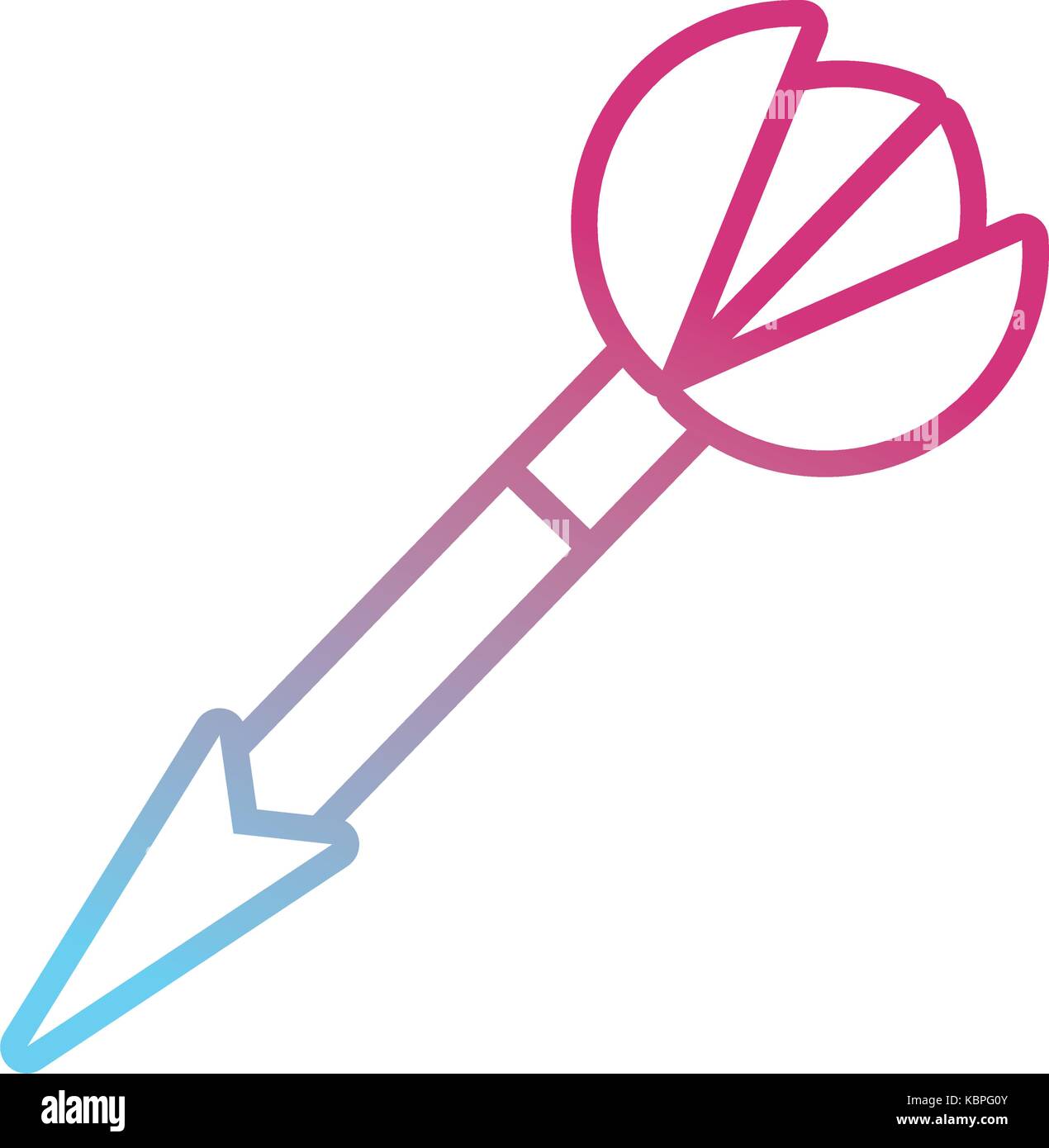 arrow icon over white background vector illustration Stock Vector Image ...
