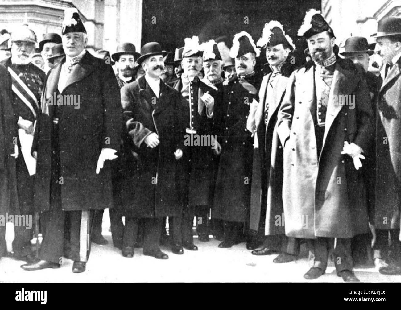 Gobierno Canalejas 1912 Stock Photo