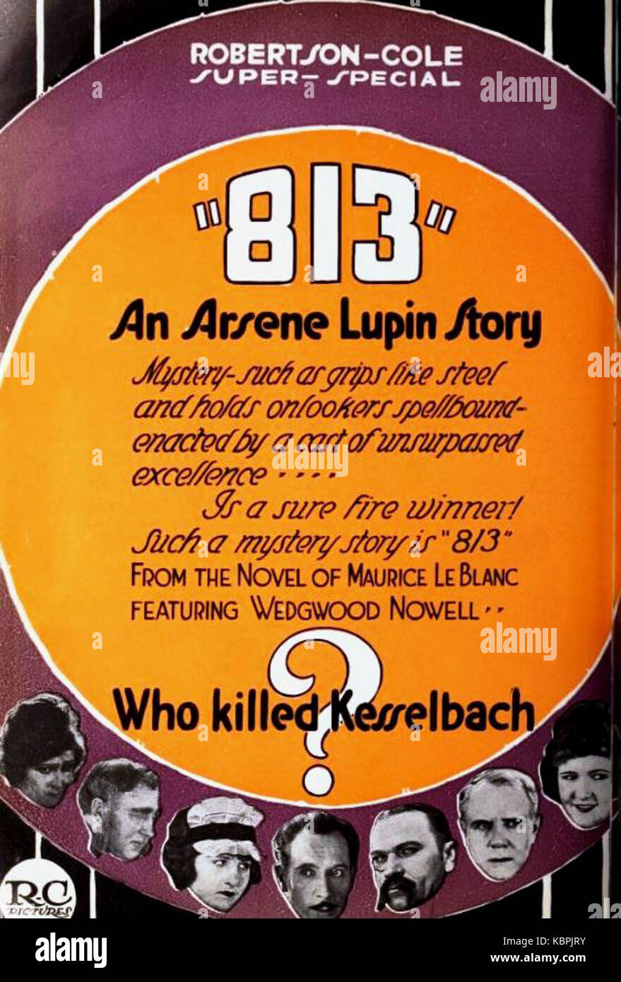 813 (1920 film) 3 Stock Photo Alamy