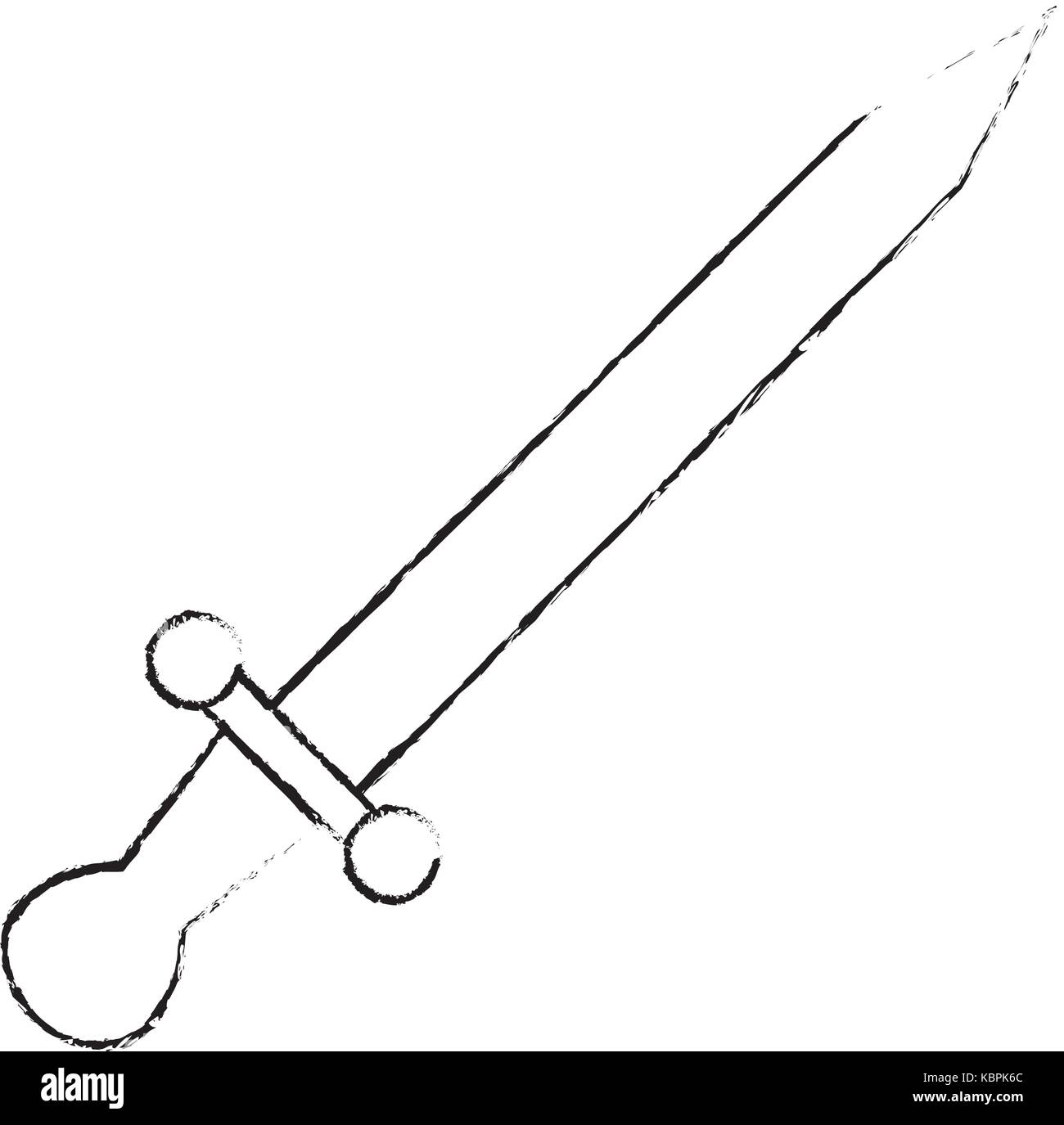 sword game weapon icon vector illustration design Stock Vector Image ...