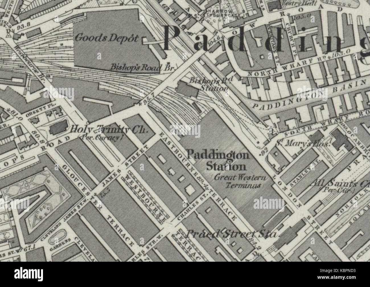 Paddington Station Map