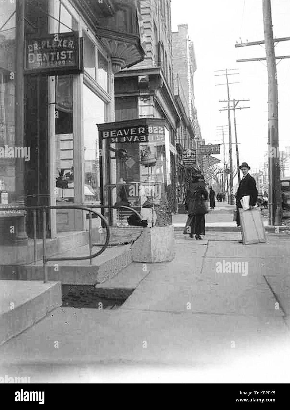 1912 800 Block Hamilton Street North Side Allentown PA Stock Photo Alamy