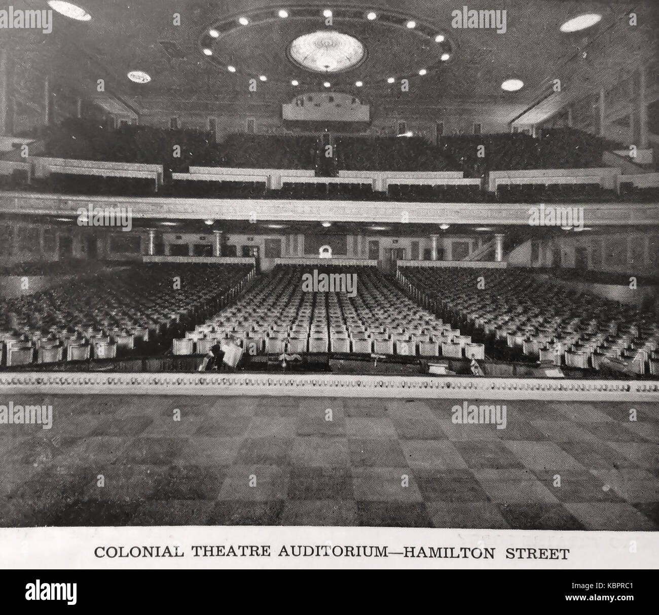 1921 Colonial Theater Auditorium Allentown PA Stock Photo Alamy