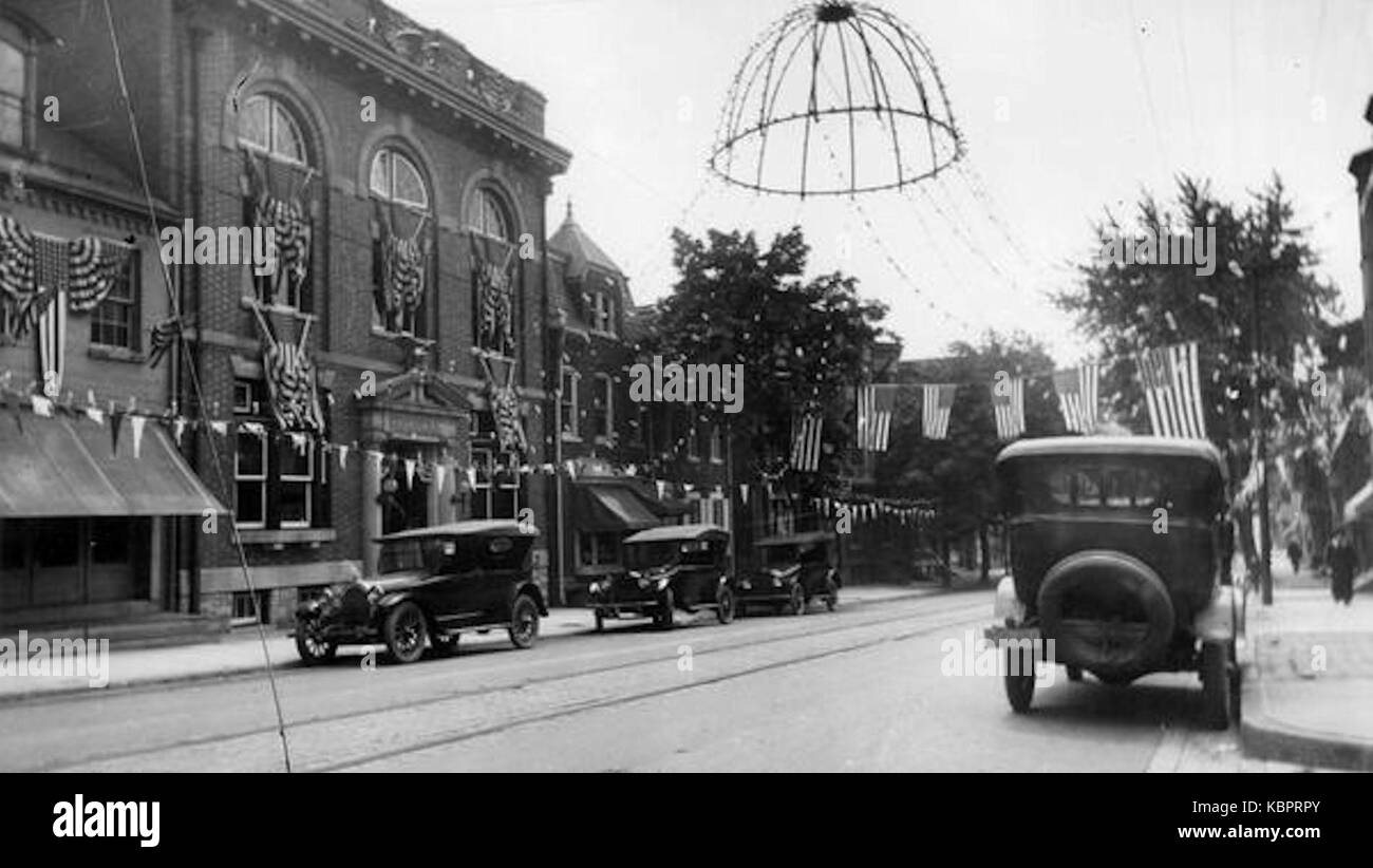 1919 Victory Parade West Hamilton Street Allentown PA Stock Photo Alamy