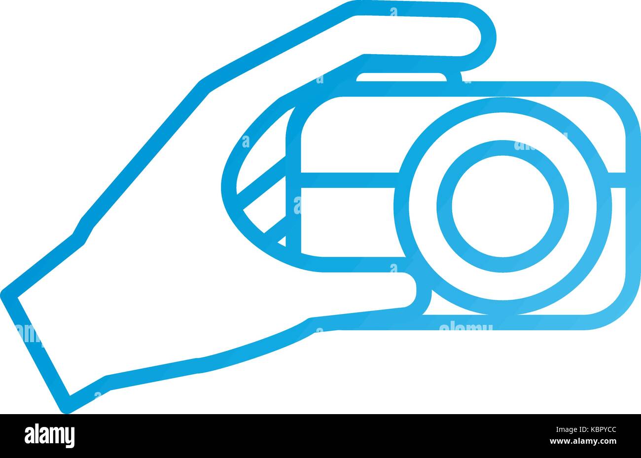 hand holding photo camera push button Stock Vector Image & Art Alamy