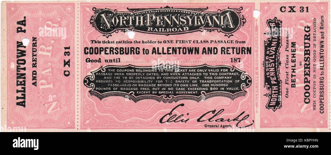 Map of coopersburg hires stock photography and images Alamy