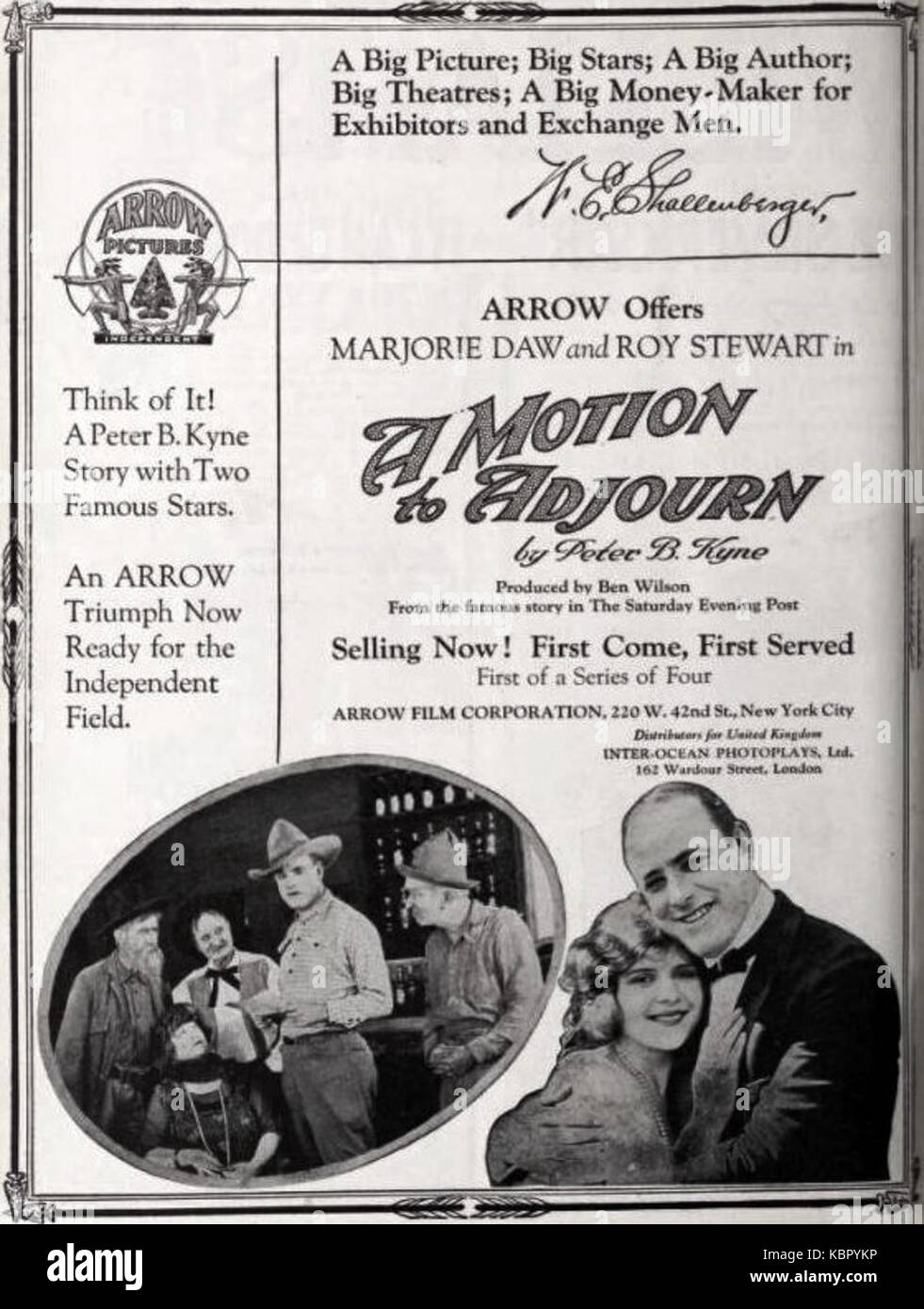 A Motion to Adjourn (1921) 3 Stock Photo Alamy