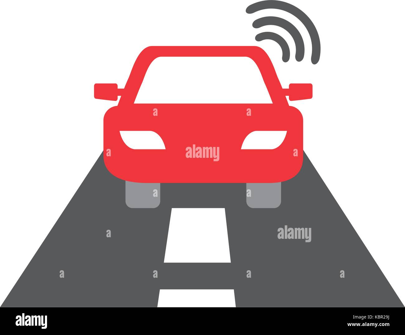 navigation gps signal street car transportation Stock Vector Image
