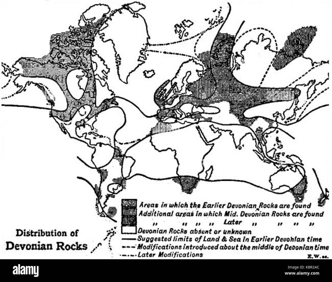 Britannica Devonian System 1 Stock Photo Alamy