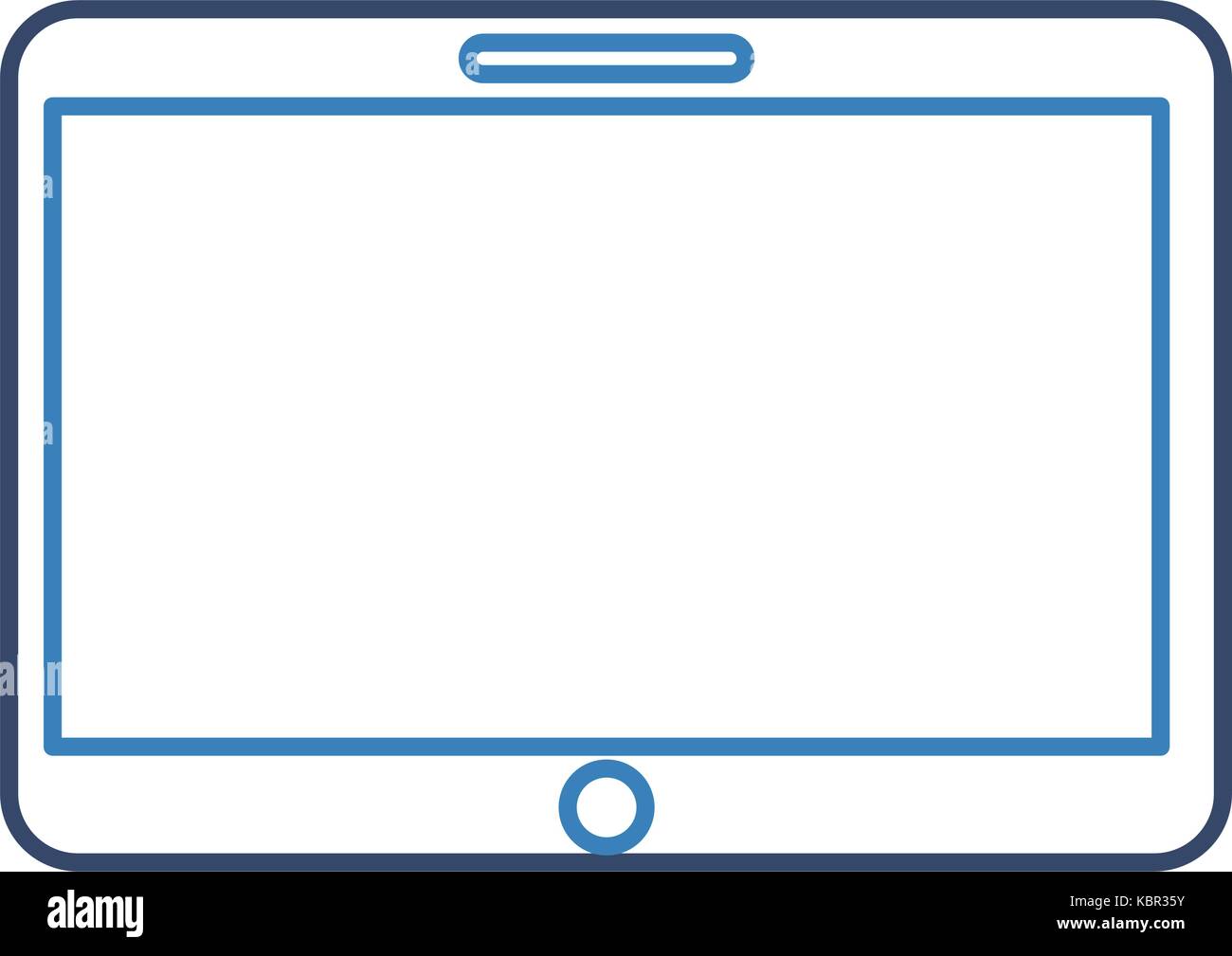 technology device blank screen digital Stock Vector Image & Art - Alamy