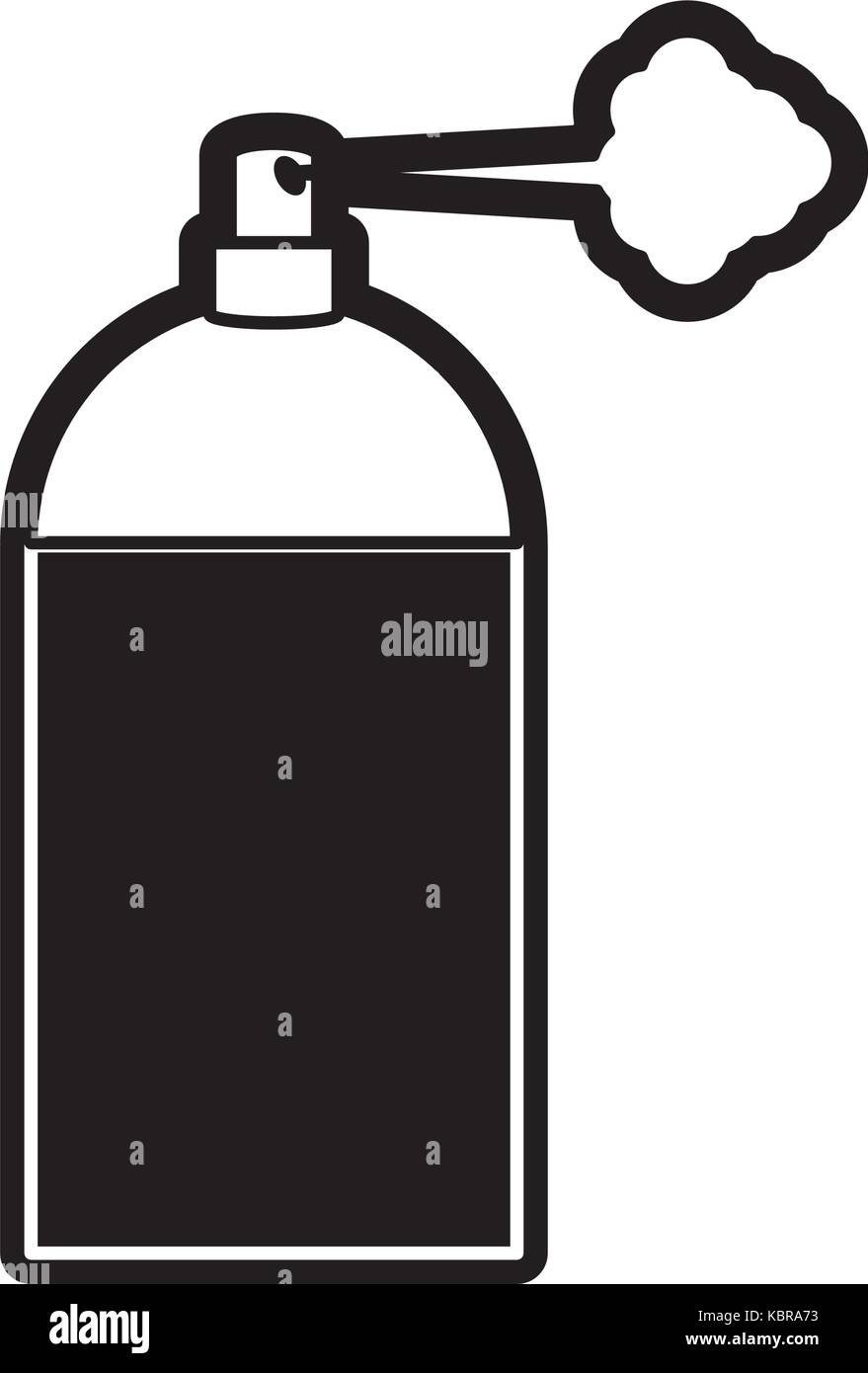 spray bottle icon over white background vector illustration Stock ...