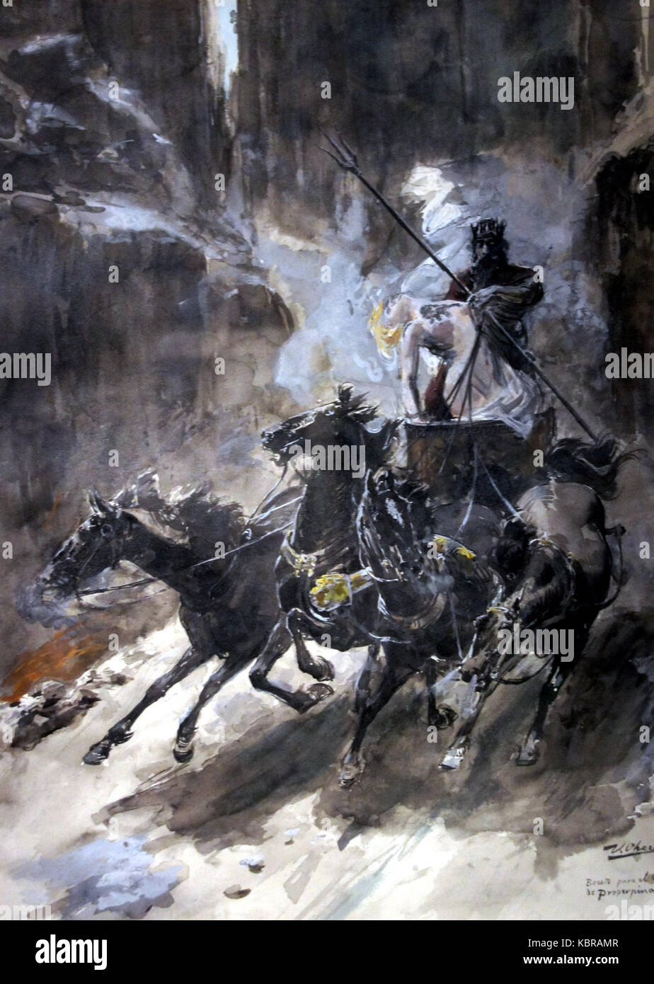 El rapto de Proserpina Stock Photo Alamy