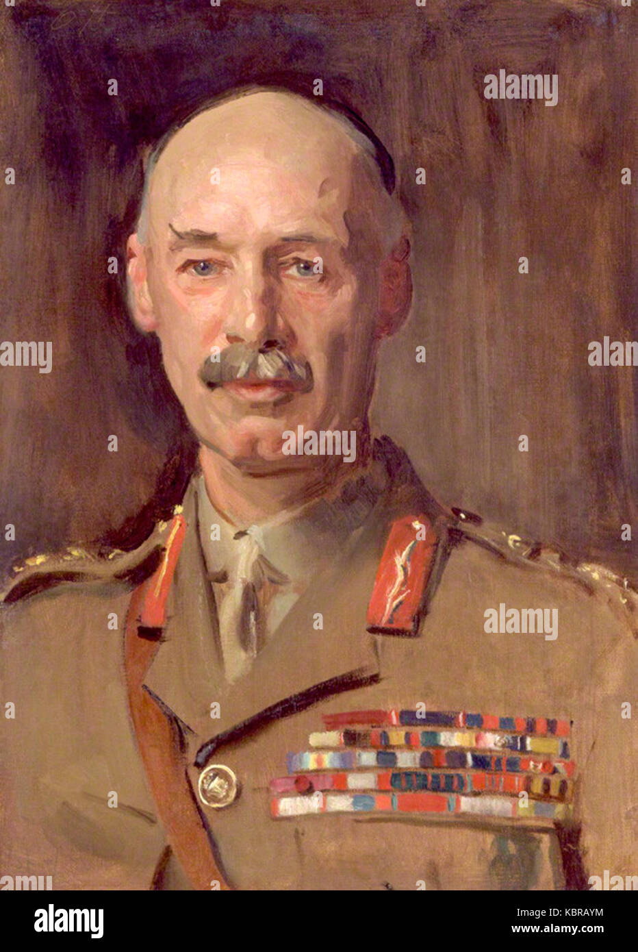 Henry Seymour Rawlinson, 1st Baron Rawlinson of Trent by John Singer