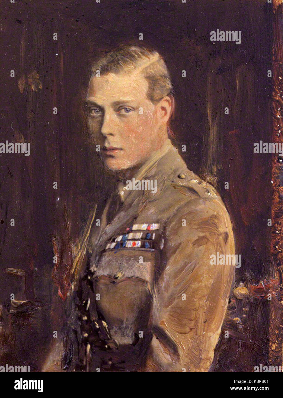 Prince Edward (1920 portrait Stock Photo Alamy