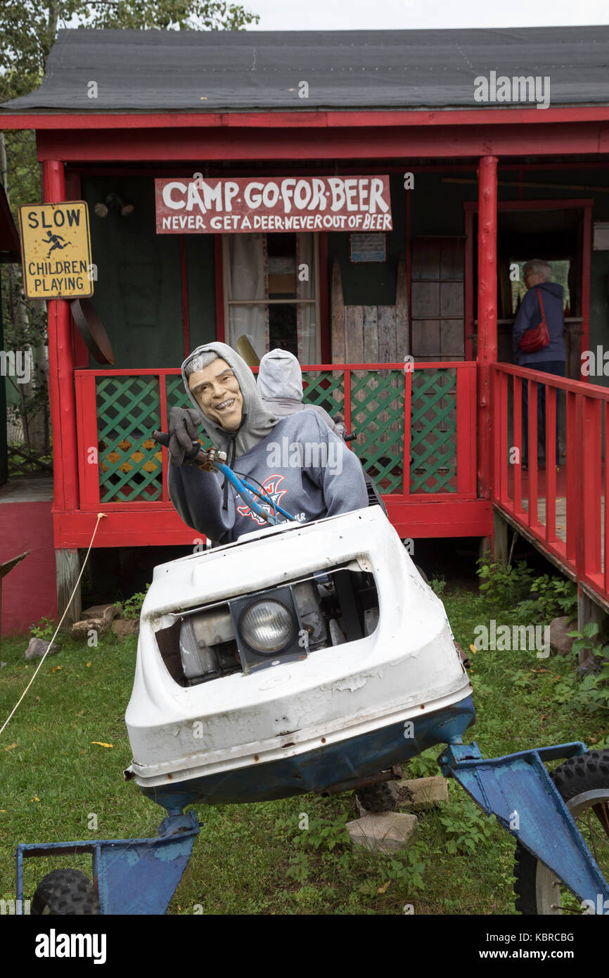 Ishpeming, Michigan Da Yoopers Tourist Trap. The attraction features