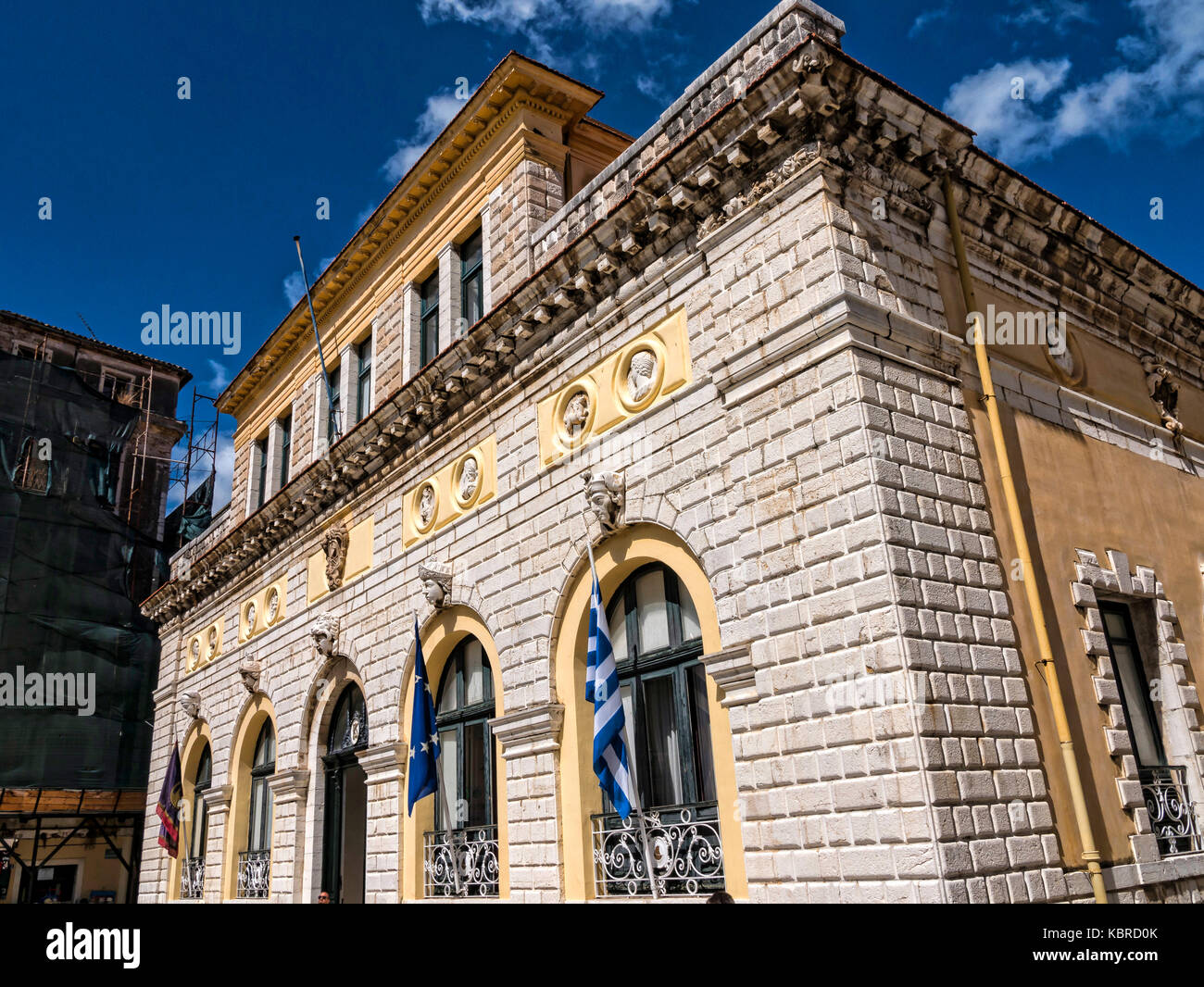 The town Hall overlooks one of the most beautiful public squares of the