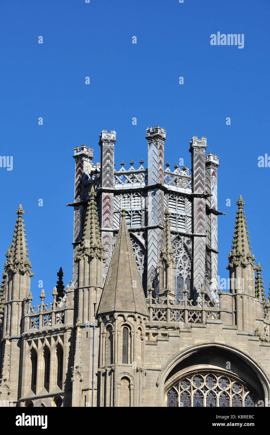 Octagon Tower, Ely Cathedral, Cambridgeshire, England, UK Stock Photo