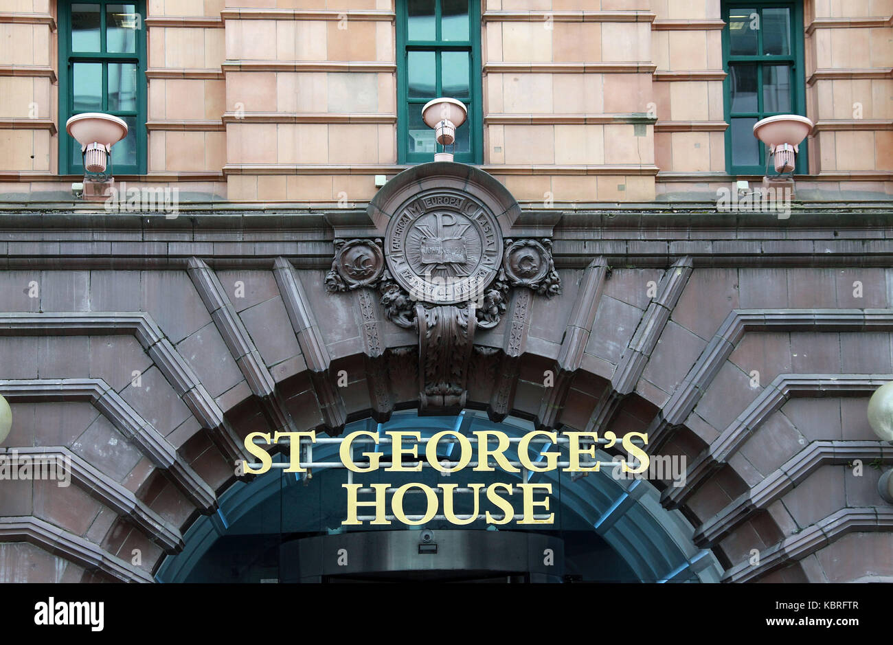 St House in Manchester Stock Photo Alamy