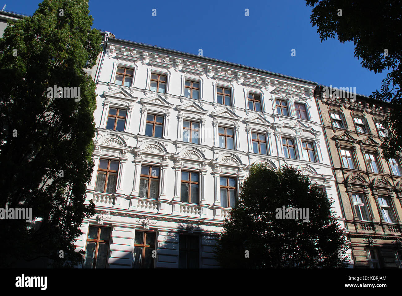 Buildings on Wittstocker street in Berlin (Germany Stock Photo - Alamy