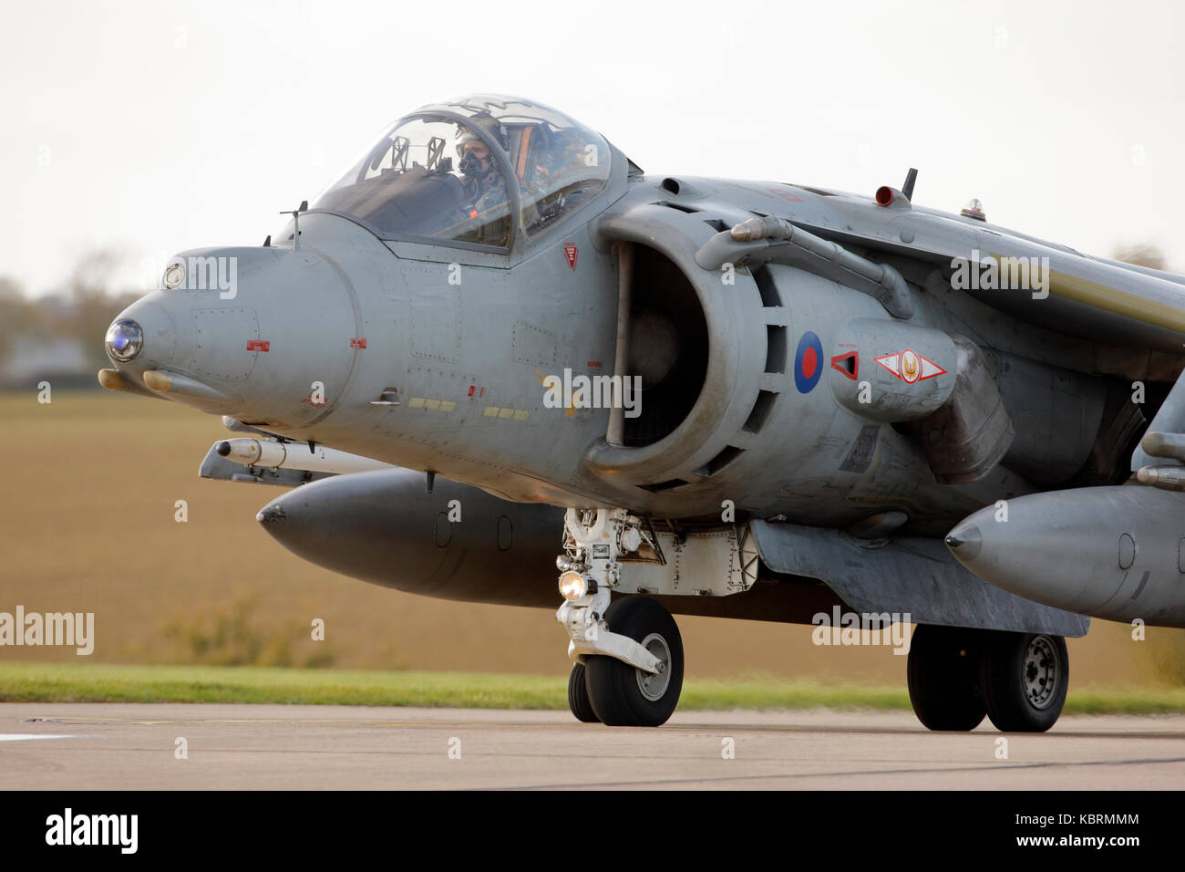 Royal Air force BAe Harrier GR9 Jump jet vertical take off and landing