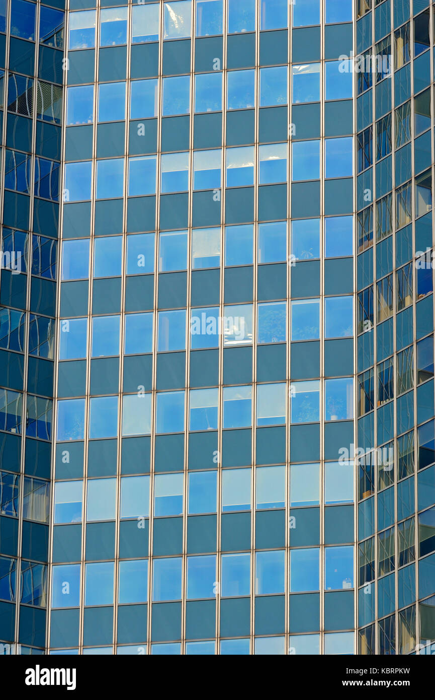 Skyscraper, facade, Dortmund, North Rhine-Westphalia, Germany | Fassade von Hochhaus, Dortmund, Nordrhein-Westfalen, Deutschland Stock Photo