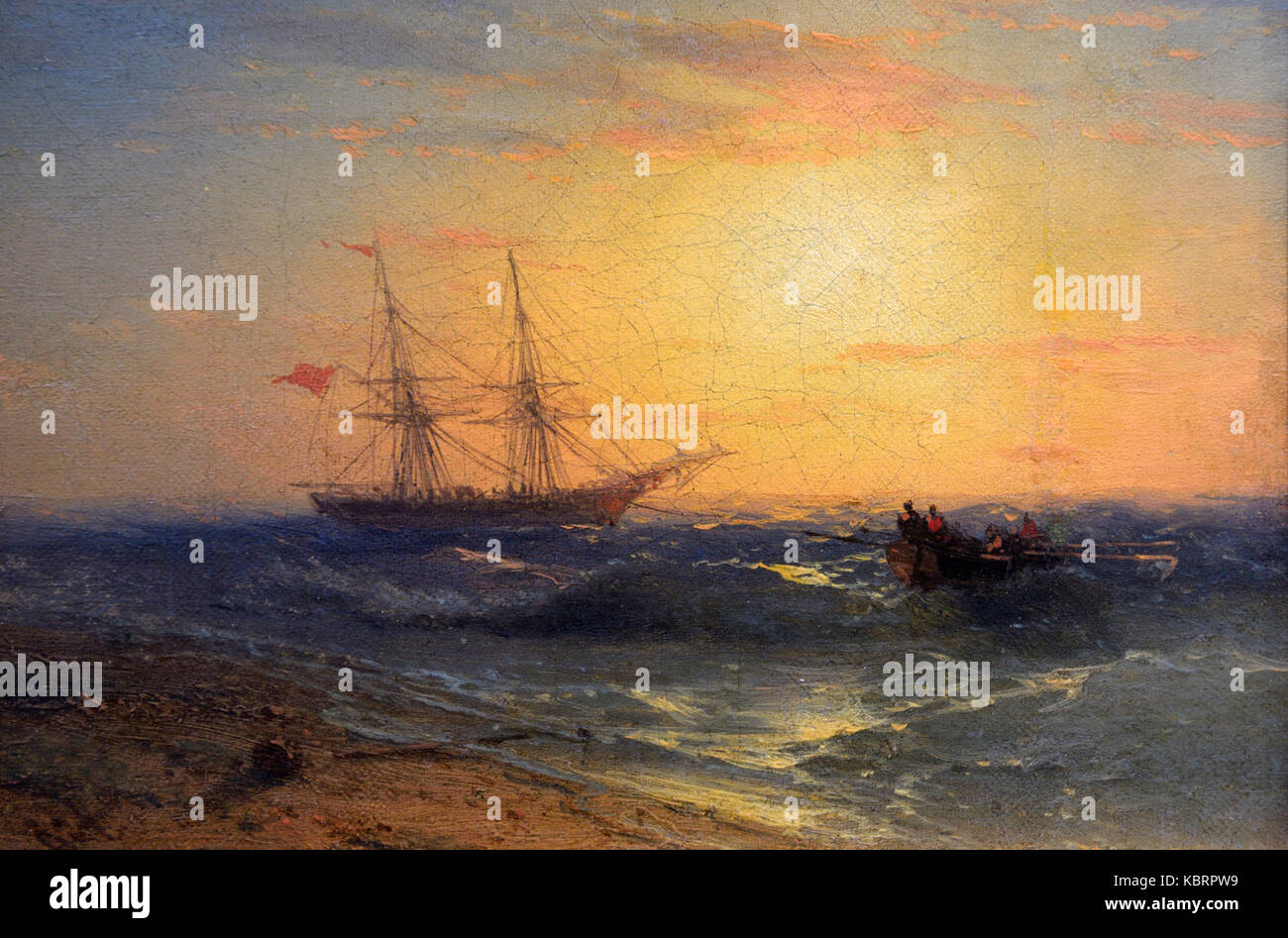 Painting A Rainbow by Aivazovsky: a new palette of the sea landscape Painting A Rainbow by Aivazovsky: a new palette of the sea landscape