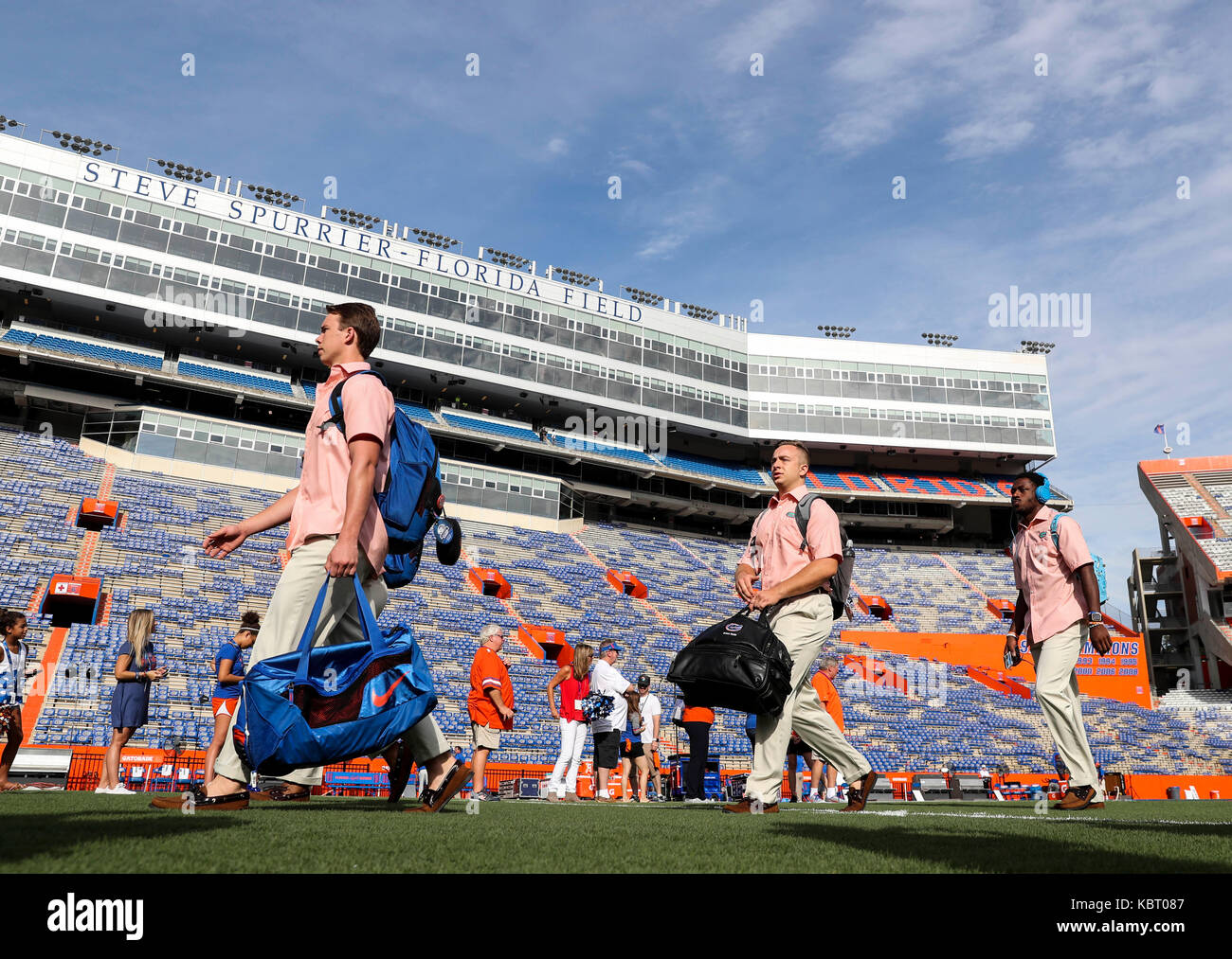 Arlington, TX USA. 02nd Sep, 2017. A Inside AT&T Stadium before the NCAA  Advocare Classic football game between Michigan Wolverines and the Florida  Gators at AT&T Stadium Arlington, TX. Thurman James/CSM/Alamy Live