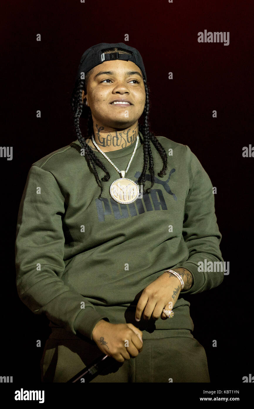 Chicago, Illinois, USA. 29th Sep, 2017. YOUNG M.A. (KATORAH MARRERO