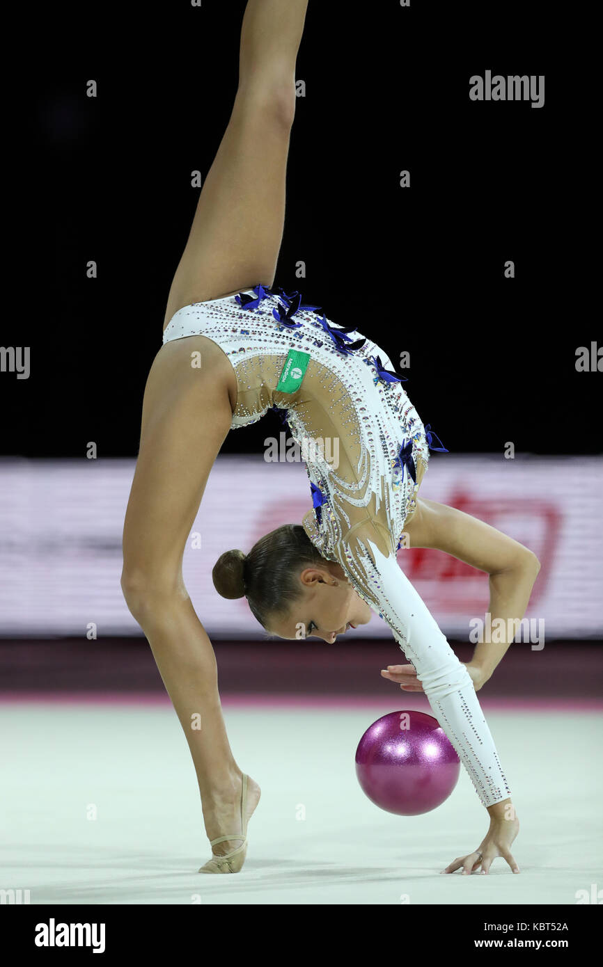 Tokyo, Japan. 30th Sep, 2017. Dina Averina (RUS) Rhythmic Gymnastics ...