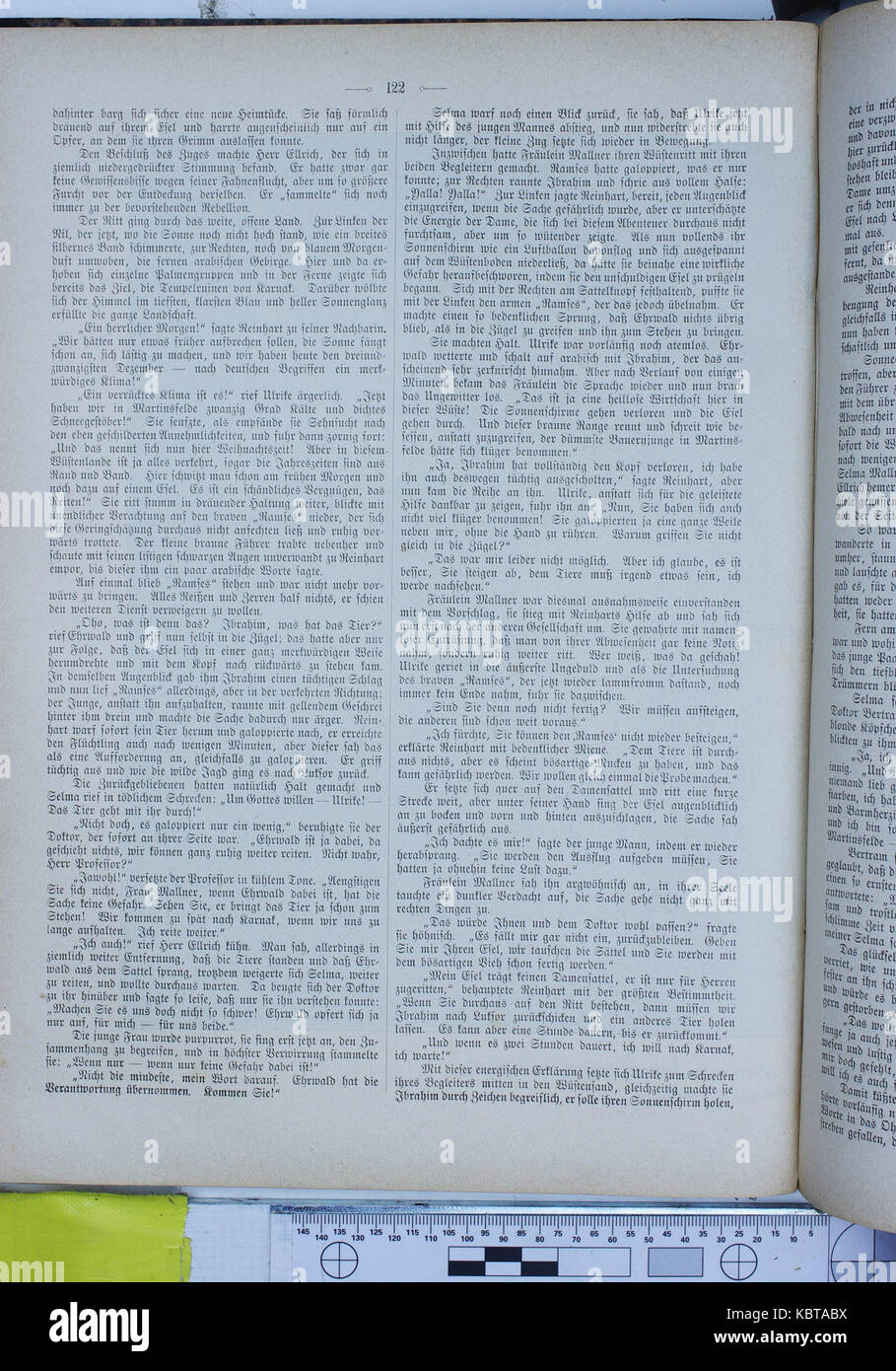 Die Gartenlaube, a German illustrated magazine, was first published in 1853. The 1896 issue covers a range of topics including art, literature, and societal issues, reflecting the cultural landscape of the time. Stock Photo