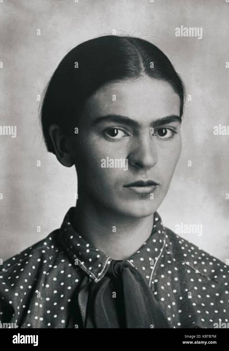 Frida Kahlo, by Guillermo Kahlo 2 Stock Photo