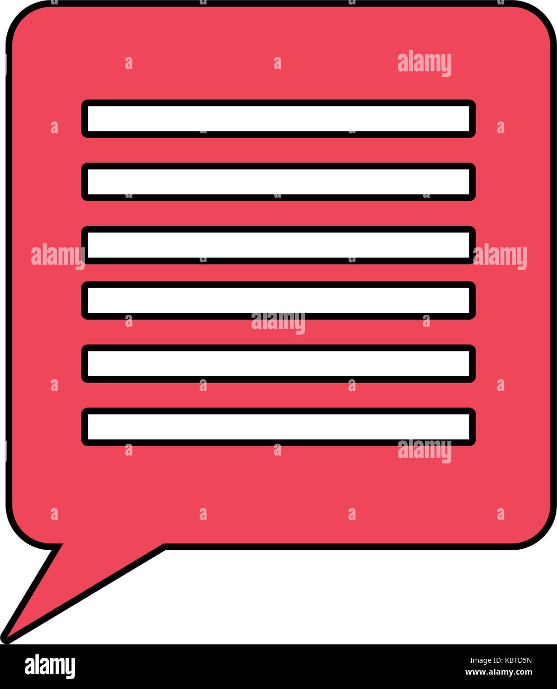 speech bubble icon over white background vector illustration Stock ...