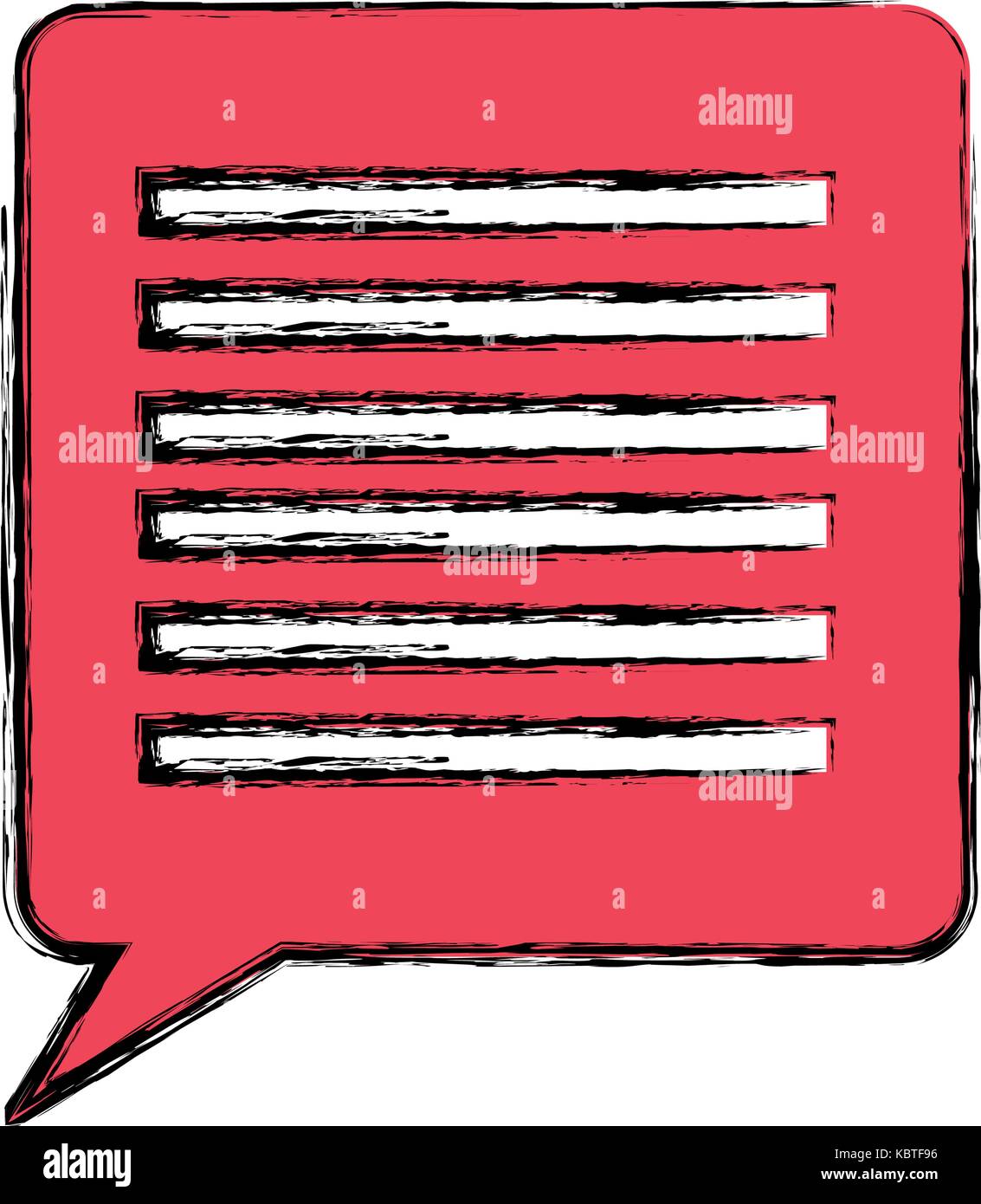 speech bubble icon over white background vector illustration Stock ...