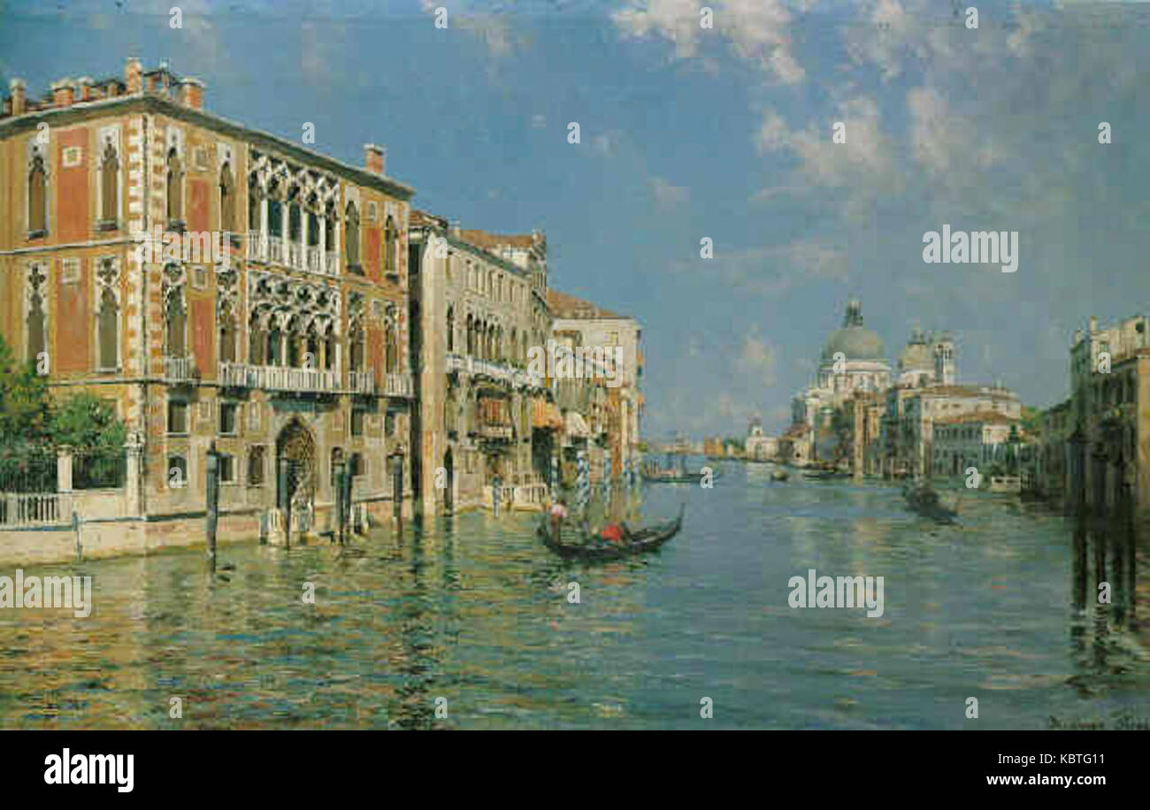 View grand canal bernardo hi-res stock photography and images - Alamy