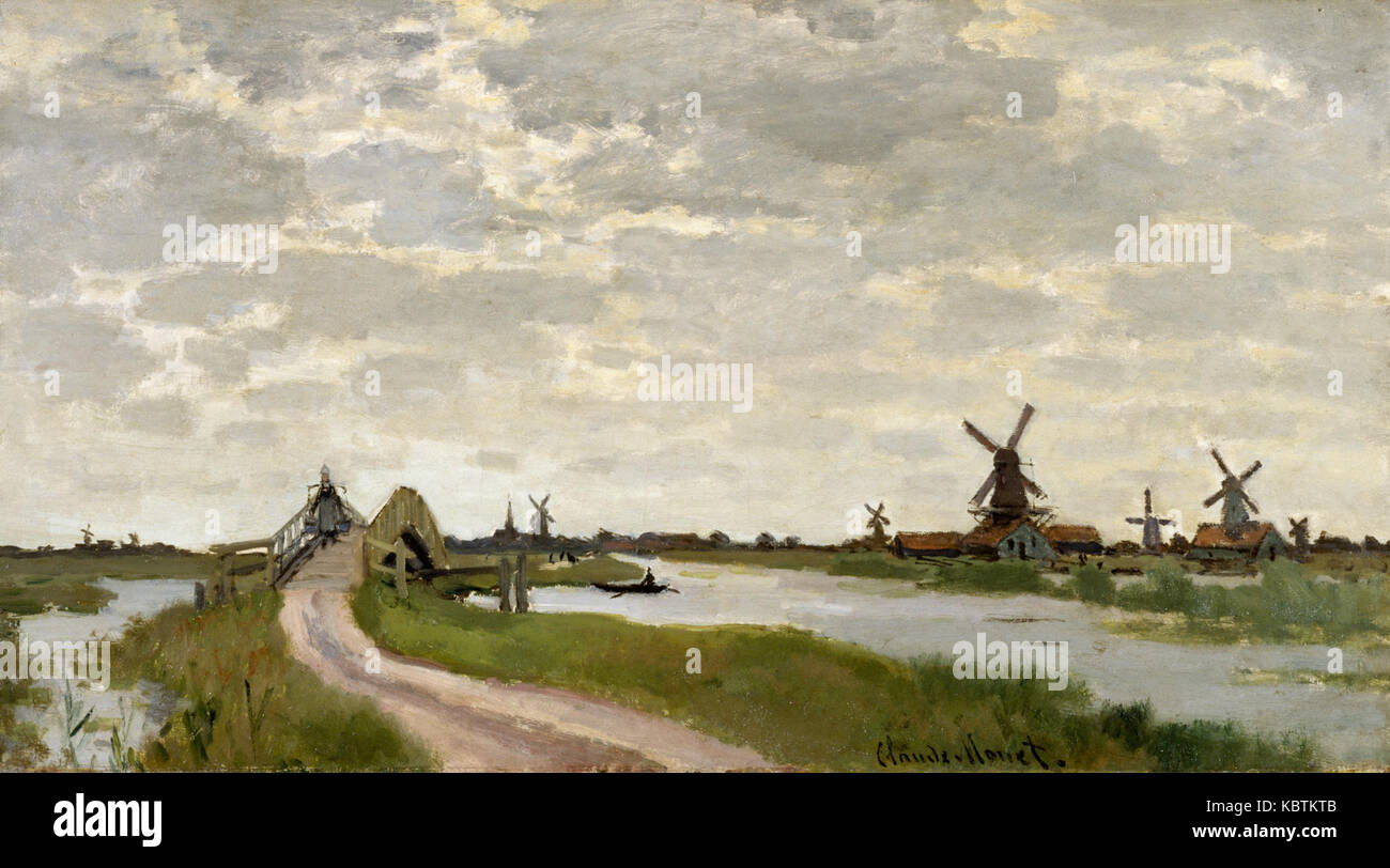 Claude monet zaandam hi-res stock photography and images - Alamy