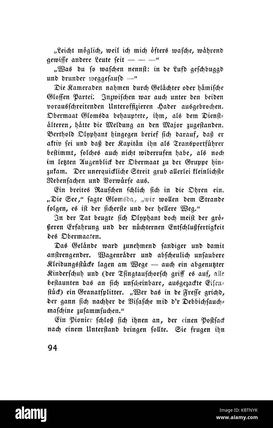 Die Woge (Ringelnatz) 094 Stock Photo Alamy