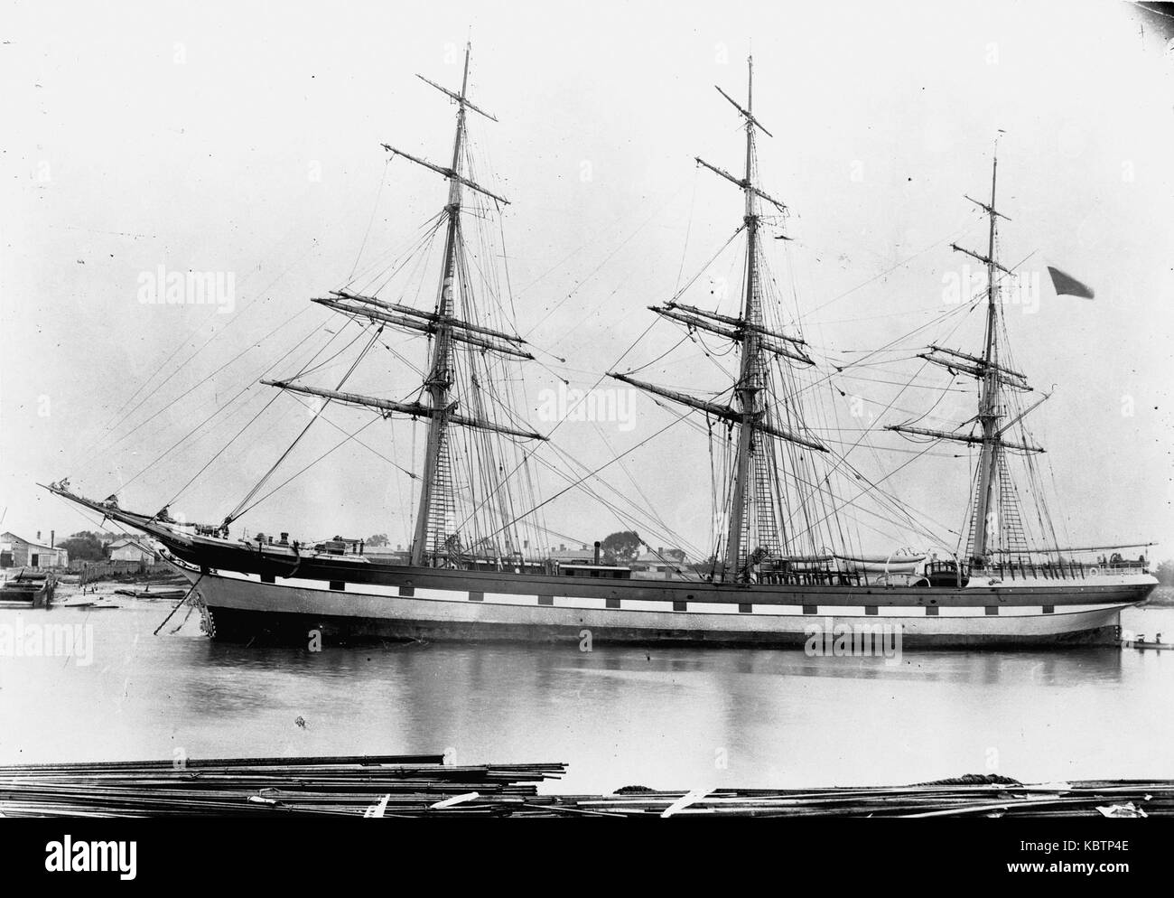 Earl of Zetland (ship, 1875)   NLNZ Stock Photo