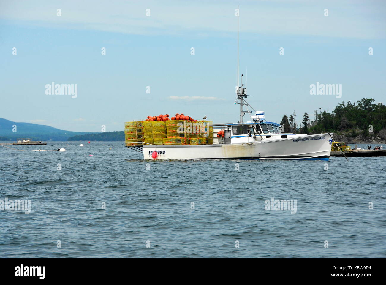 Bar harbor maine boat hires stock photography and images Alamy