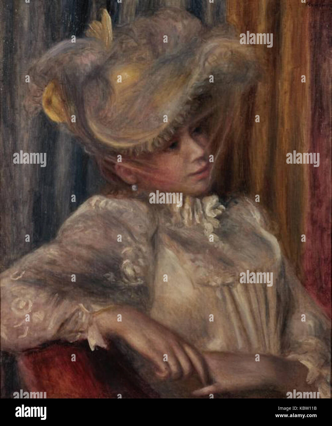 Pierre Auguste Renoir s Woman With A Hat Is A Celebrated Example Of Pierre Auguste Renoir s Woman With A Hat Is A Celebrated Example Of