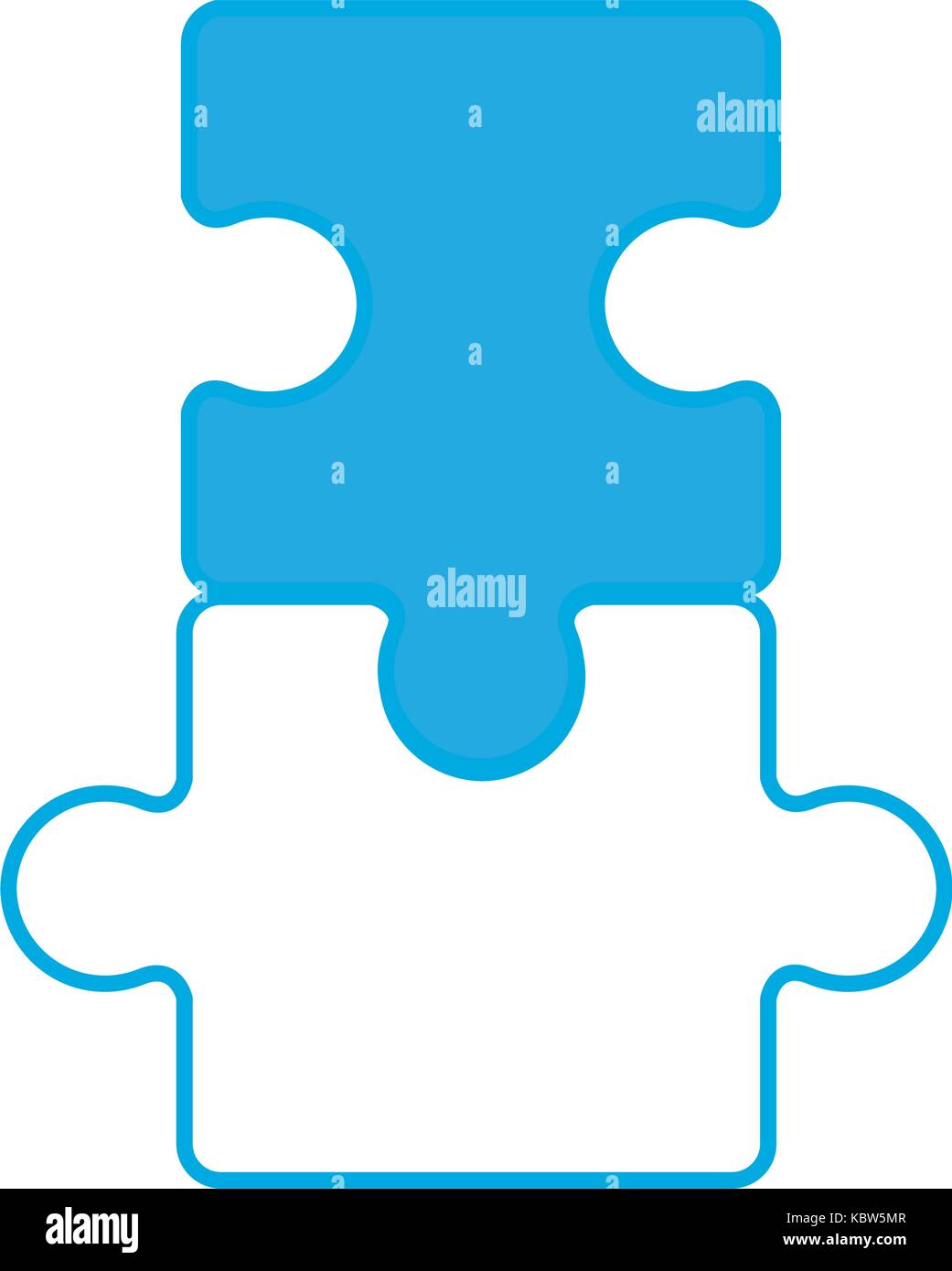 jigsaw puzzles icon over white background vector illustration Stock ...