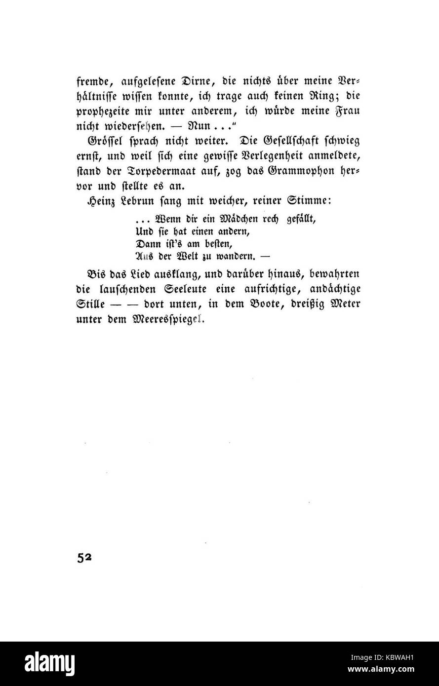 Die Woge (Ringelnatz) 052 Stock Photo Alamy