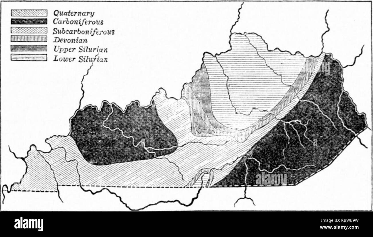 Geological map Black and White Stock Photos & Images Alamy