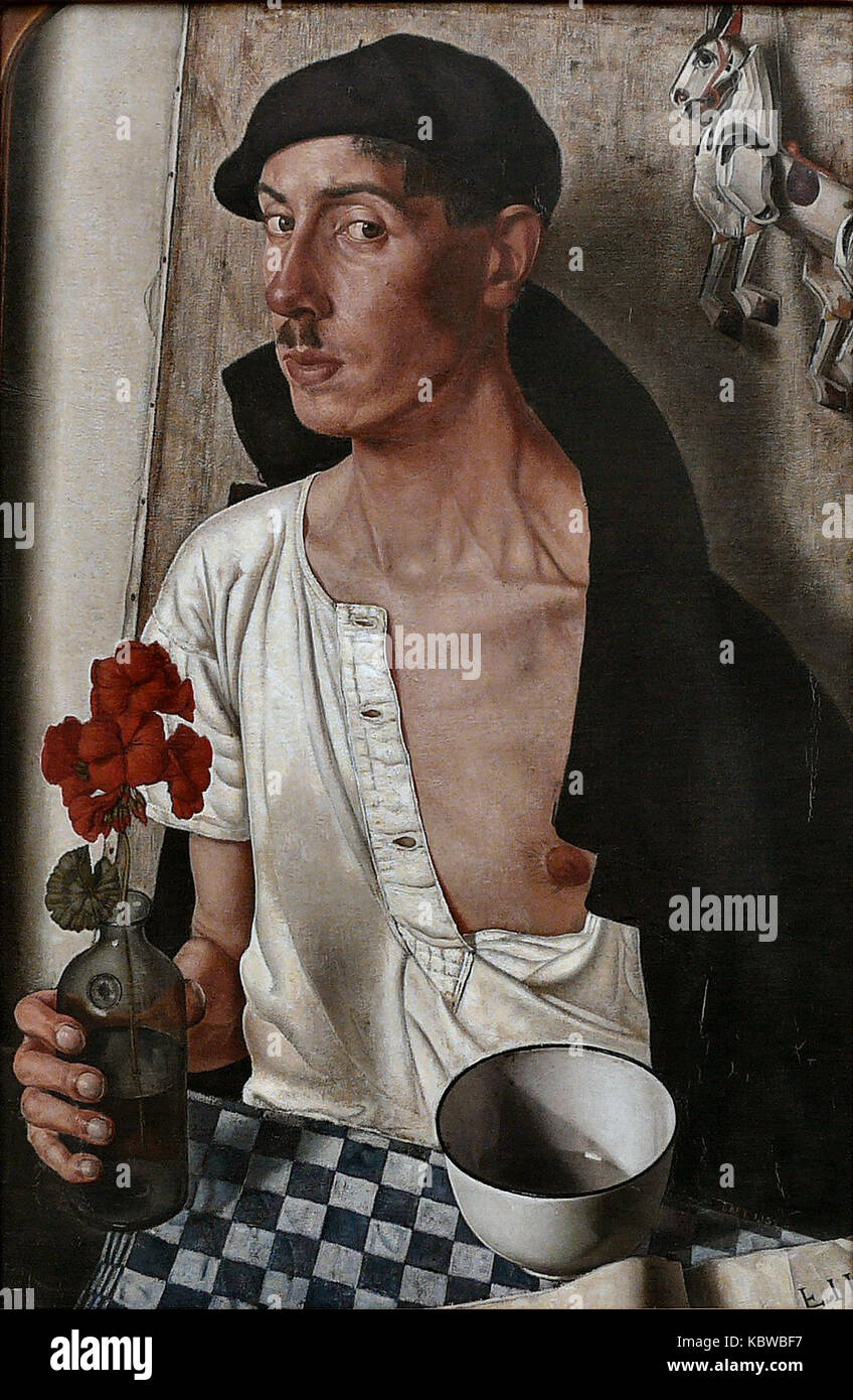 Dick Ket Autoportrait Stock Photo Alamy