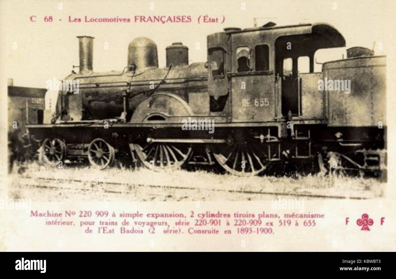 Etat 220 909 Stock Photo