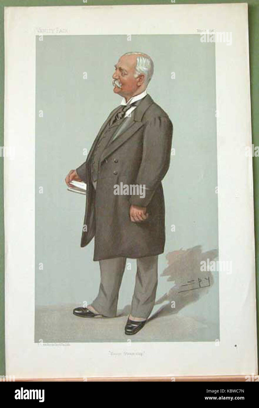 Francis Henry Evans, Vanity Fair, 1896 05 07 Stock Photo - Alamy