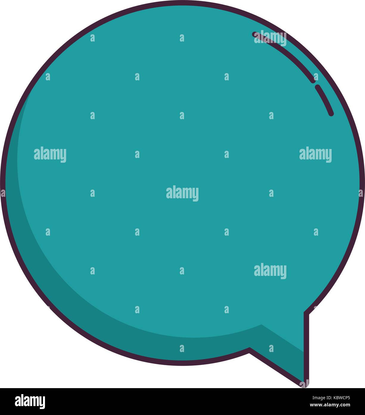 speech bubble icon over white background vector illustration Stock ...