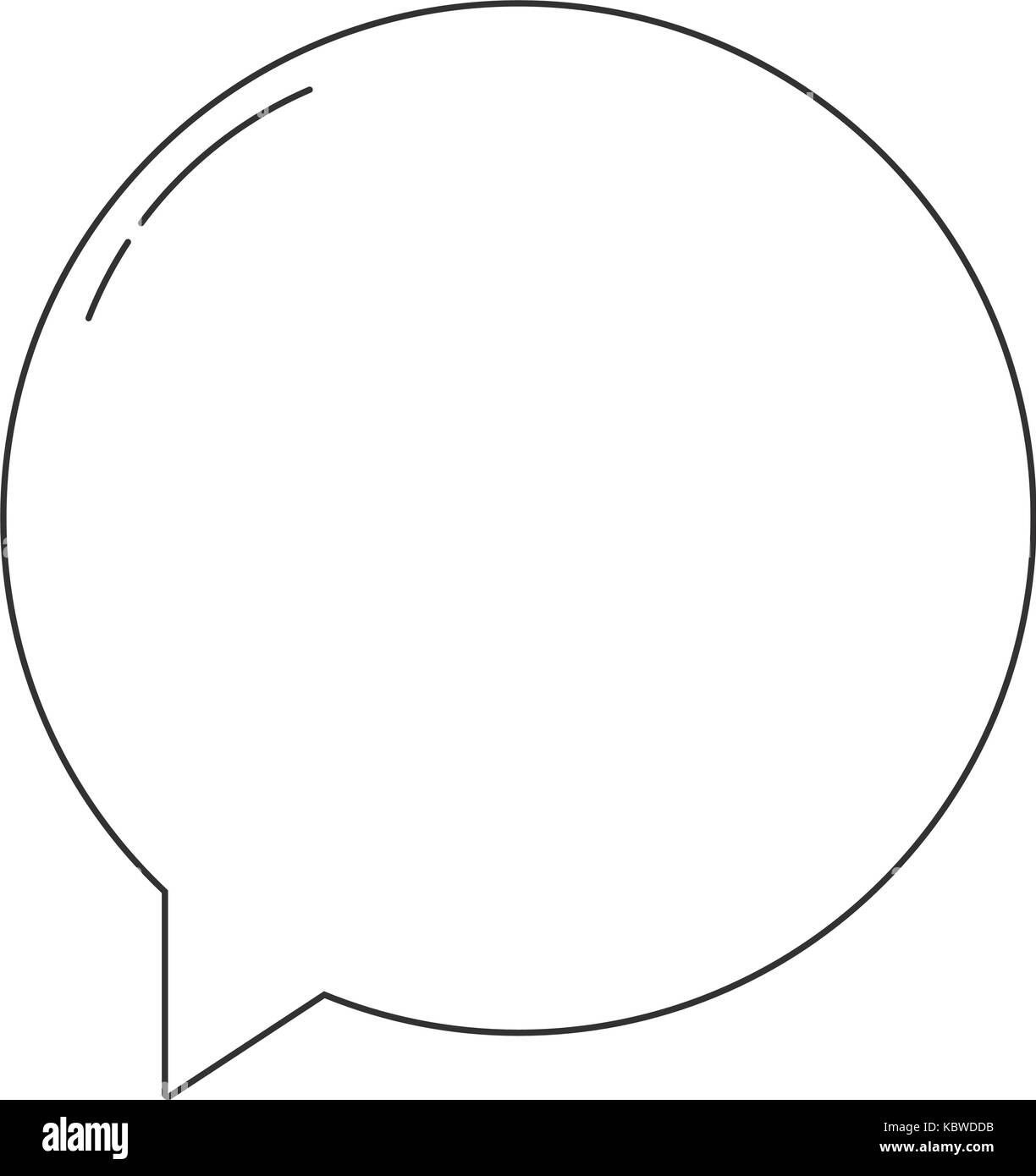 speech bubble icon over white background vector illustration Stock ...